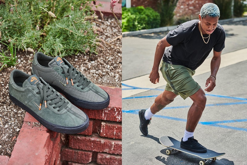 ishod wair nike sb skateboarding orange label collection release date zoom bruin sneakers skateboarder jacket pants mesh shorts 