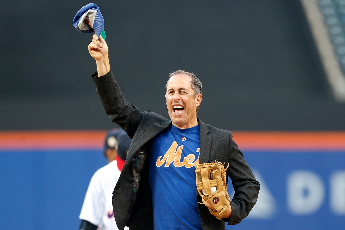 Jerry Seinfeld Reveals New York Mets Jerseys Nike Shox TL 