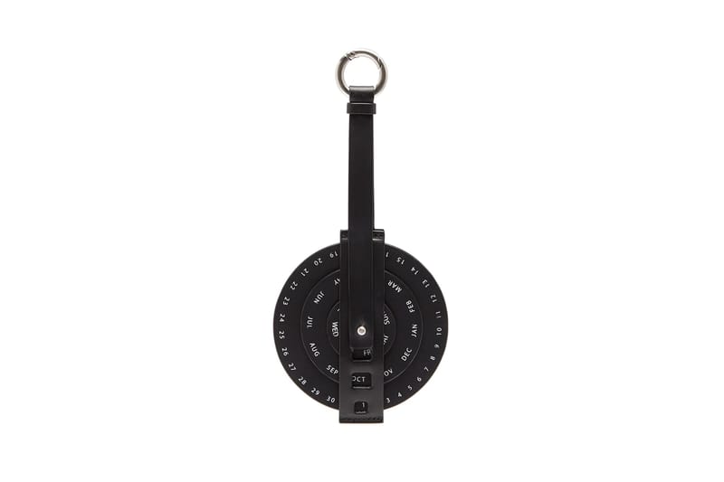 Jil Sander Crafts $360 USD Perpetual Calendar Leather Keychain