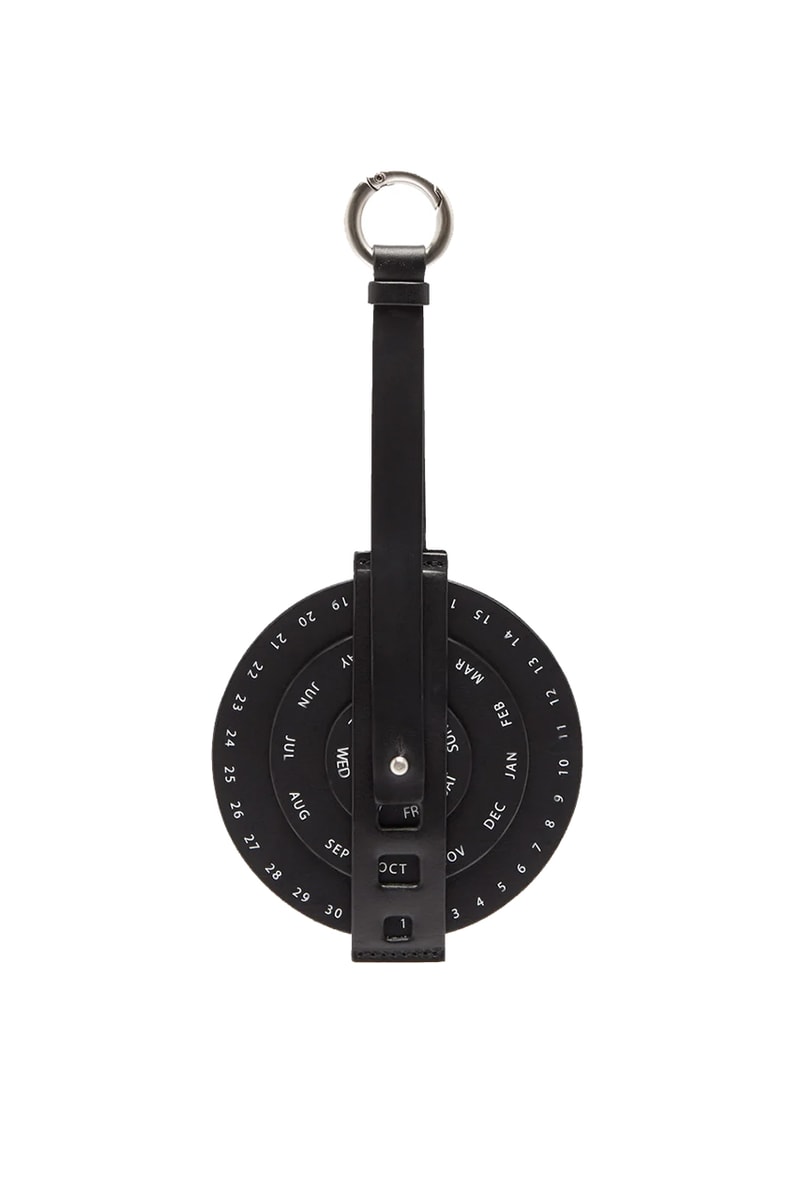 Jil Sander Calendar Leather Keychain Key Ring Runway Piece Fall Winter 2019 Accessories Luke Meier Lucie Meier Shop Now MATCHESFASHION.COM 