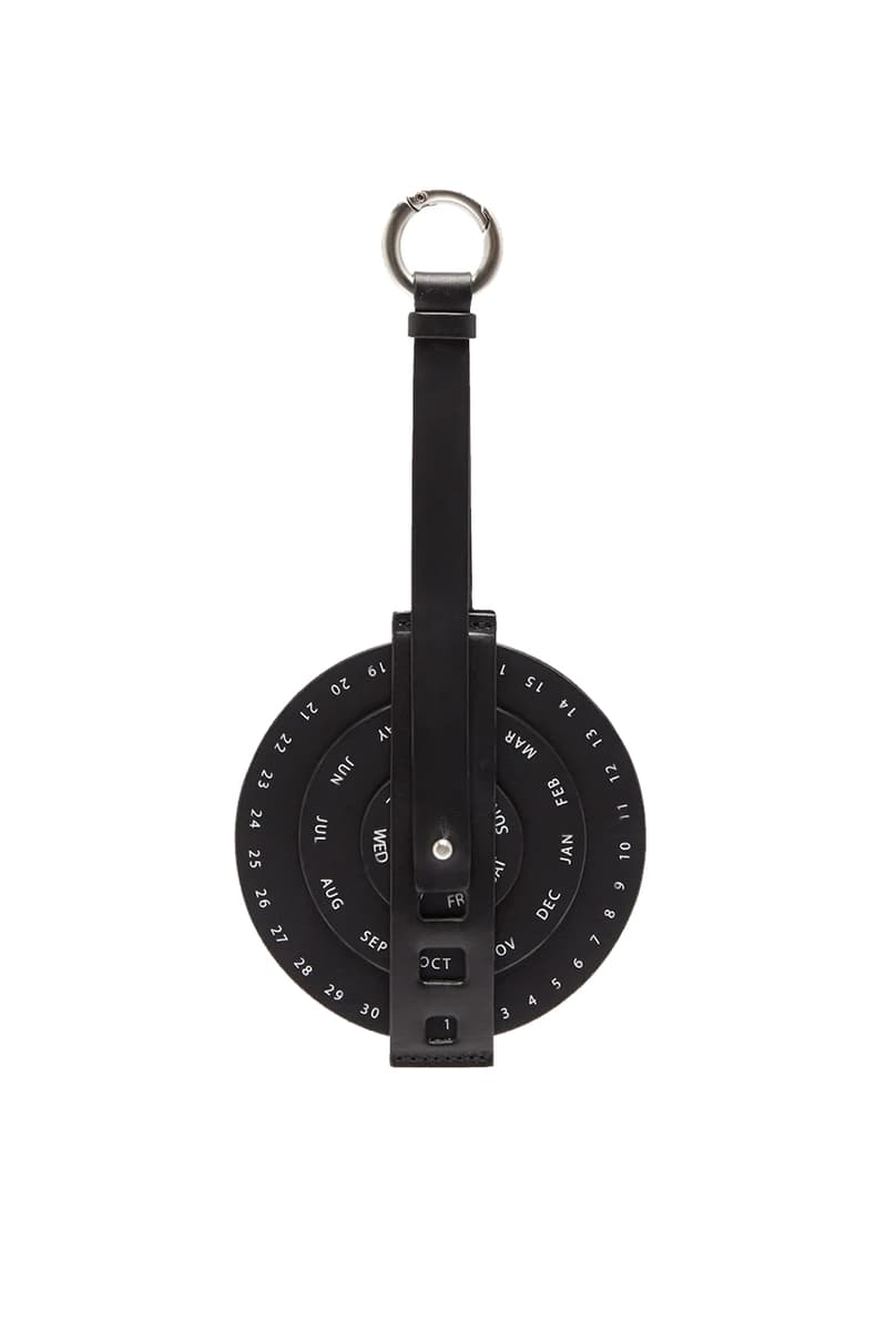 Jil Sander Calendar Leather Keychain Key Ring Runway Piece Fall Winter 2019 Accessories Luke Meier Lucie Meier Shop Now MATCHESFASHION.COM