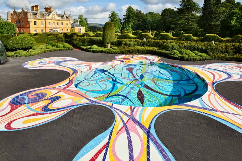 joana vasconcelos gateway pool installation jupiter artland edinburgh scotland united kingdom colorful astrology chart