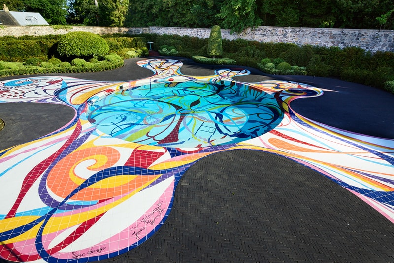 joana vasconcelos gateway pool installation jupiter artland edinburgh scotland united kingdom colorful astrology chart 