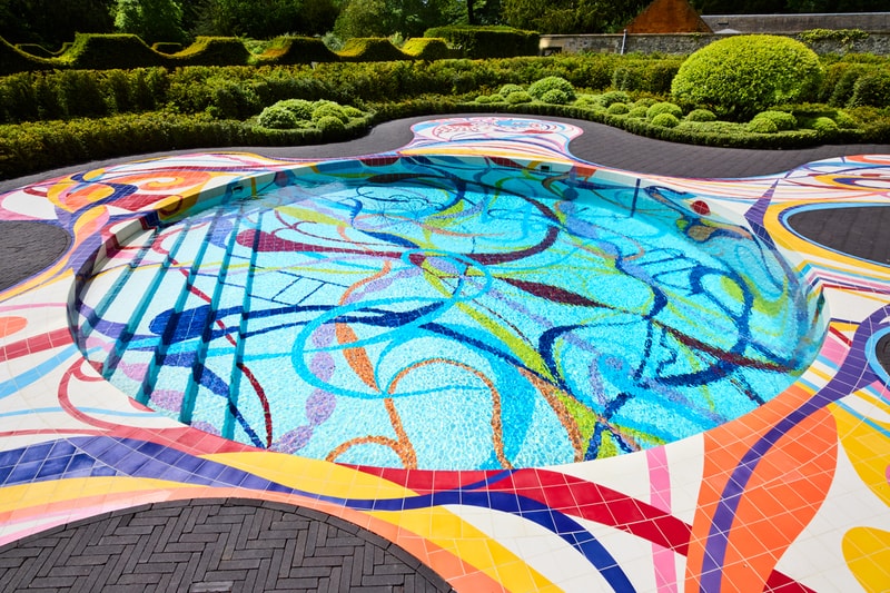joana vasconcelos gateway pool installation jupiter artland edinburgh scotland united kingdom colorful astrology chart 