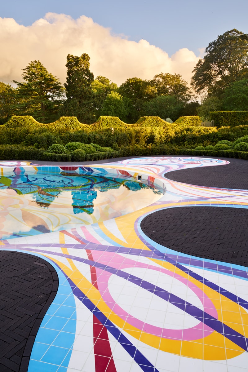 joana vasconcelos gateway pool installation jupiter artland edinburgh scotland united kingdom colorful astrology chart 