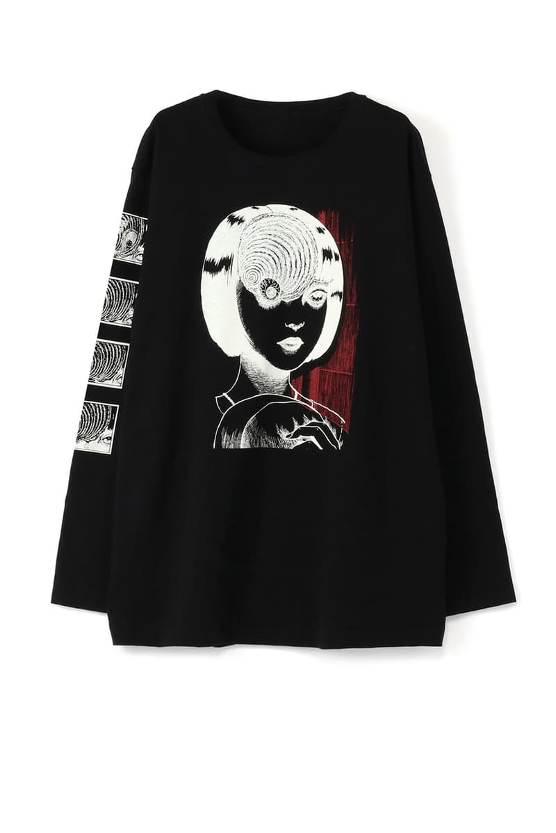 S'yte Yohji Yamamoto junji ito collaboration collection tee shirts bag release date drop info august 14 2019 buy japan the shop web store