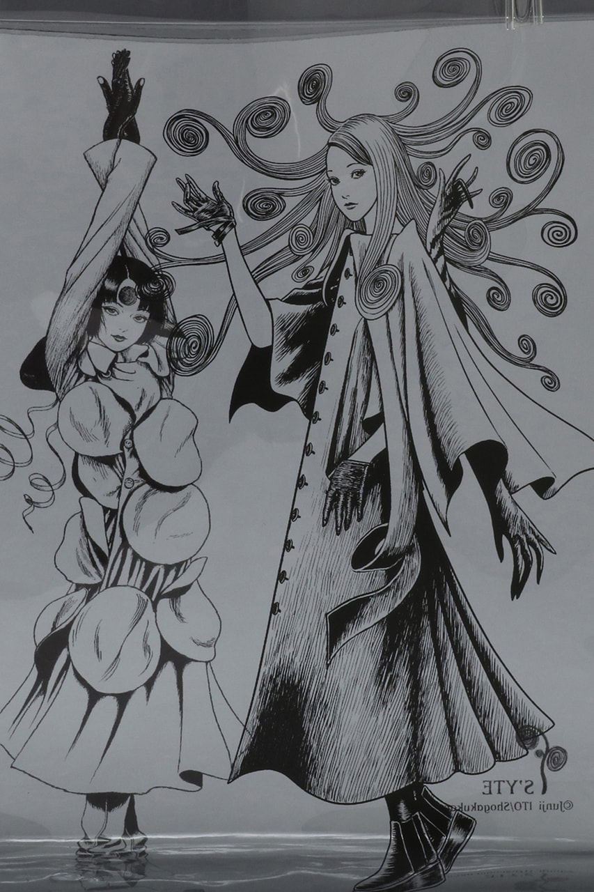 Junji Ito X S Yte Yohji Yamamoto Collab Release Hypebeast