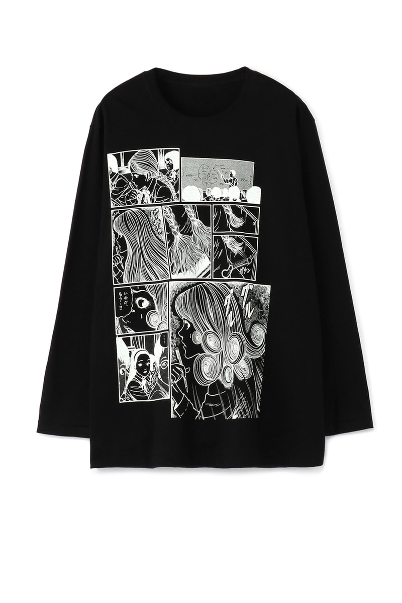 S'yte Yohji Yamamoto junji ito collaboration collection tee shirts bag release date drop info august 14 2019 buy japan the shop web store
