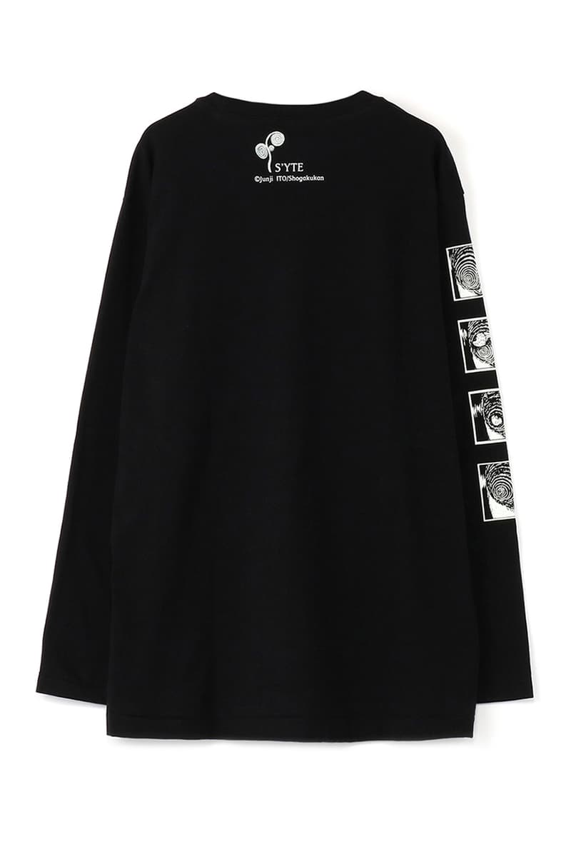 S'yte Yohji Yamamoto junji ito collaboration collection tee shirts bag release date drop info august 14 2019 buy japan the shop web store