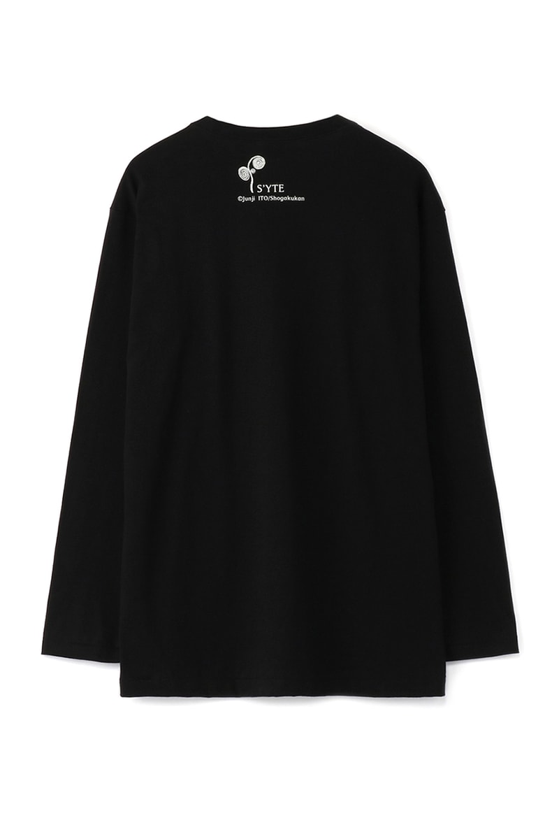 S'yte Yohji Yamamoto junji ito collaboration collection tee shirts bag release date drop info august 14 2019 buy japan the shop web store