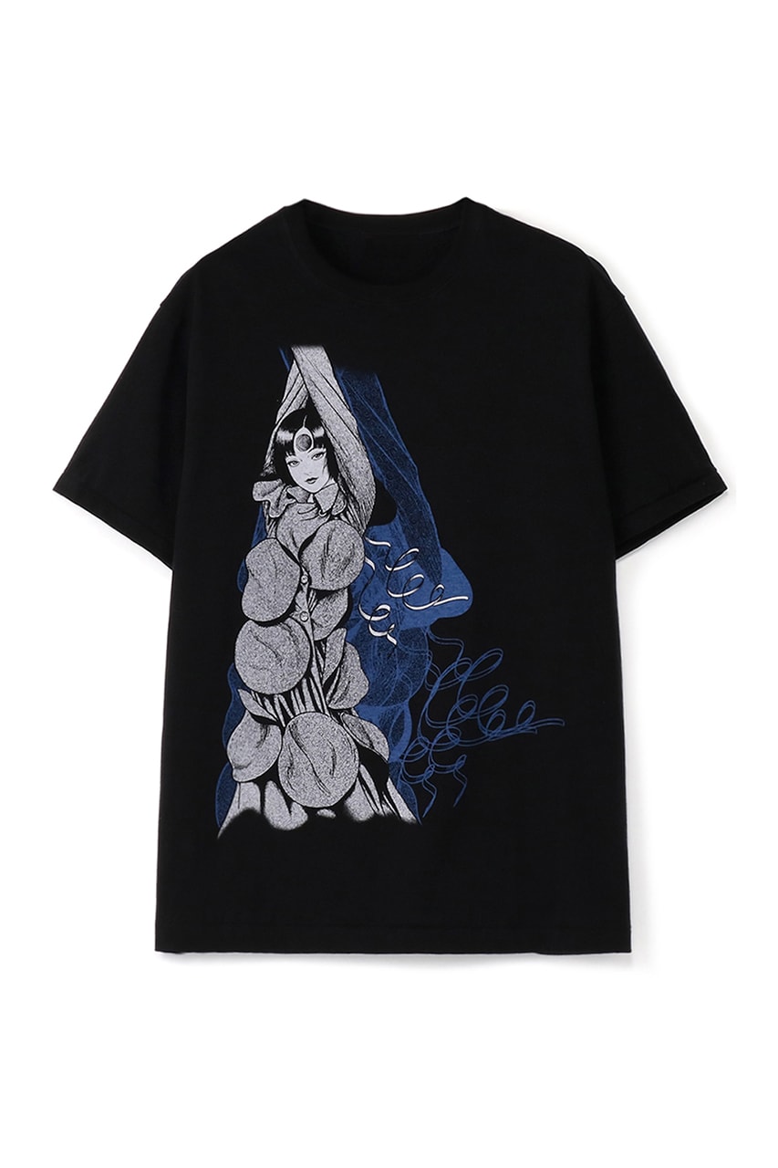 S'yte Yohji Yamamoto junji ito collaboration collection tee shirts bag release date drop info august 14 2019 buy japan the shop web store