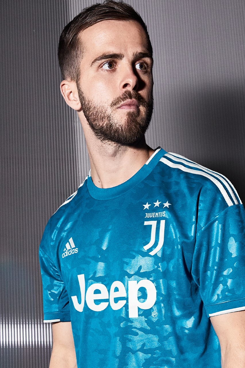 juventus 2019 20 serie a third kit jersey unity blue silver recycled polyester cristiano ronaldo pjanic bonucci de sciglio football soccer buy cop purchase champions league