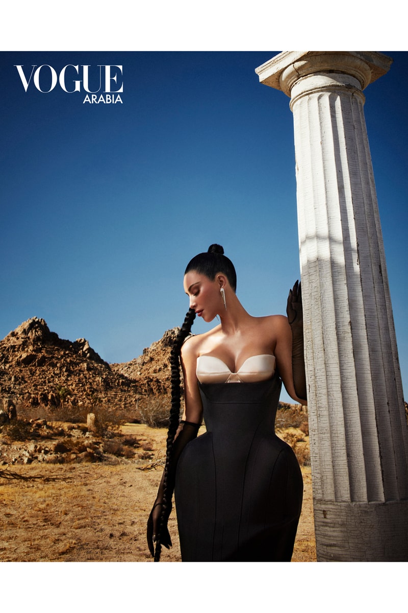 kim kardashian kanye west vogue arabia cover interview september 2019 issue