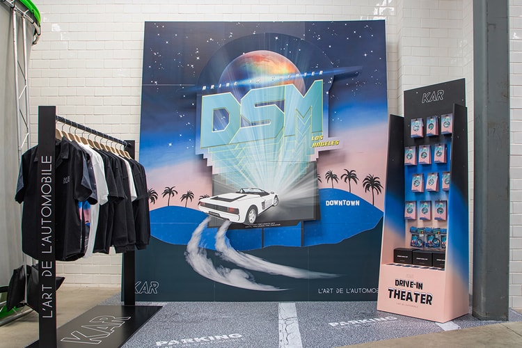 Here's What Went Down At L’Art De l’Automobile's "Drive-In Theater" DSMLA Pop-Up