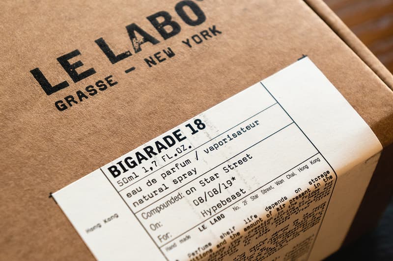 Le Labo BIGARADE 18 Releases in Hong Kong Eddie Roschi scents fragrances candles bergamot neroli