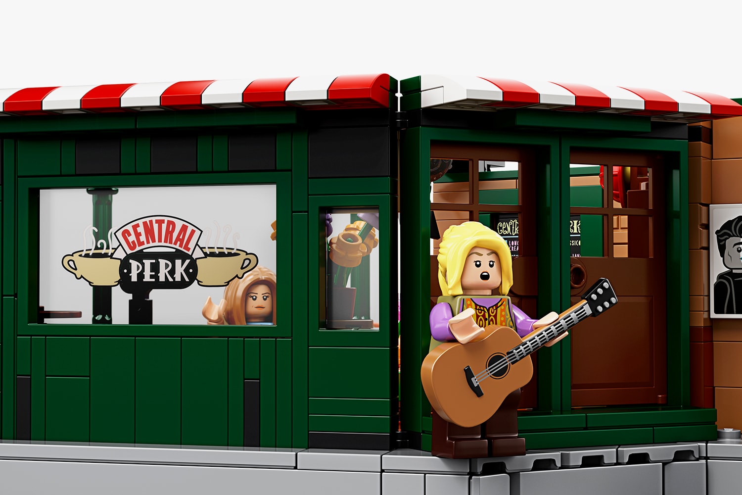LEGO Friends Central Perk TV Set Release Info 90s television sitcom ross rachel chandler joe monica gunther toys replica collectibles 