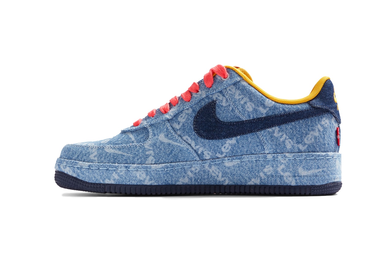 "Levi's by Nike" Air Force 1 Pack, Customization air max 90 drop release date website august 19 26 2019 available indigo sherpa leather trim fabric corduroy
