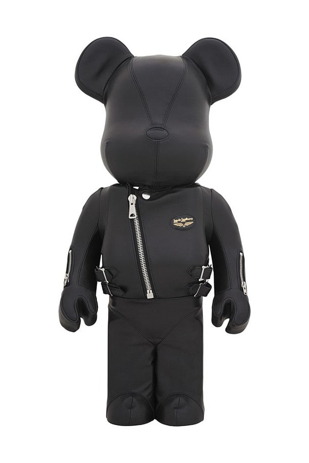 Lewis Leathers BE@RBRICK Collaboration MEDICOM TOY PLUS Leather Black 
