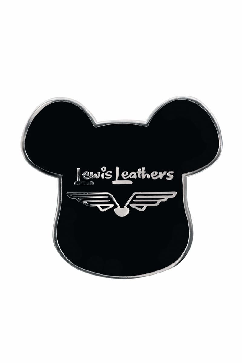 Lewis Leathers BE@RBRICK Collaboration MEDICOM TOY PLUS Leather Black