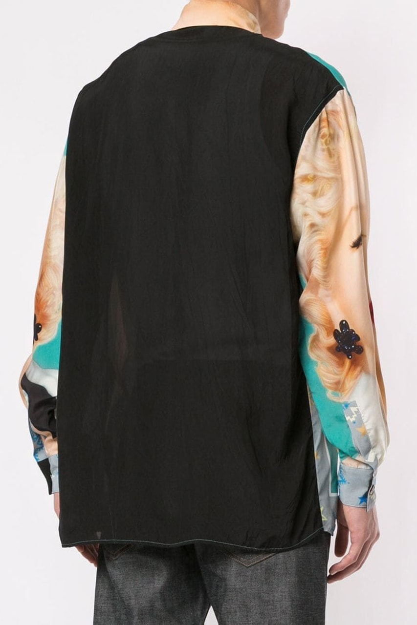 loewe marilyn monroe print button down shirt drake shop where to buy