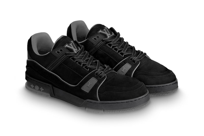 Louis Vuitton Drops Two Versions of LV 408 Sneakers rouge noir suede flannel calf leather low-top virgil abloh fall/winter 2019 buy now price release info 