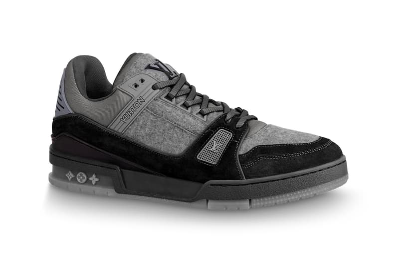 Louis Vuitton Drops Two Versions of LV 408 Sneakers rouge noir suede flannel calf leather low-top virgil abloh fall/winter 2019 buy now price release info 