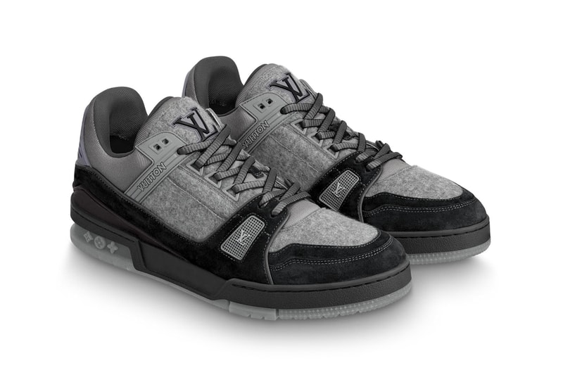 Louis Vuitton Drops Two Versions of LV 408 Sneakers rouge noir suede flannel calf leather low-top virgil abloh fall/winter 2019 buy now price release info 