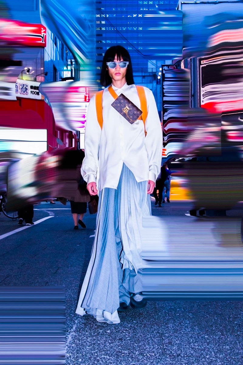 Louis Vuitton Men's Fall/Winter 2019 Campaign Kenta Cobayashi Virgil Abloh off-white prism bags monogram shop now collection 