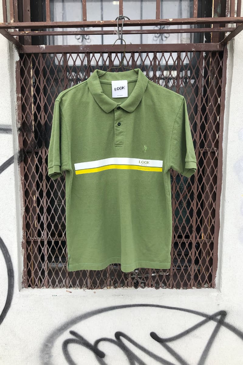 LQQK Studio Drop 19 t shirt polo hat mint white purple green ink can lqqk gel sticker pack dark plaid six panel cap streetwear logo motif minimal