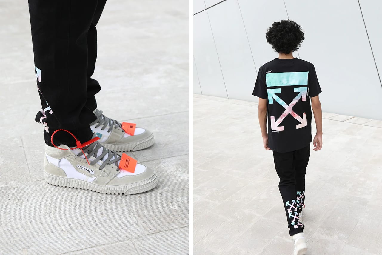 LVR x Off-White™ Exclusive Logo High-TopSneakers | HYPEBEAST DROPS