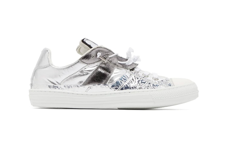 Maison Margiela Gives Its Repaired New Sneakers a Metallic Update