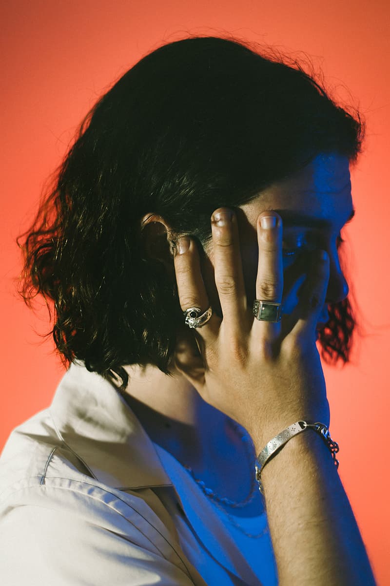 MAPLE Fall Winter 2019 Lookbook collection silver gold 925 14 nevermind signet tommy Bandana ID bracelet bone chains neacklace pendant accessories jewelry