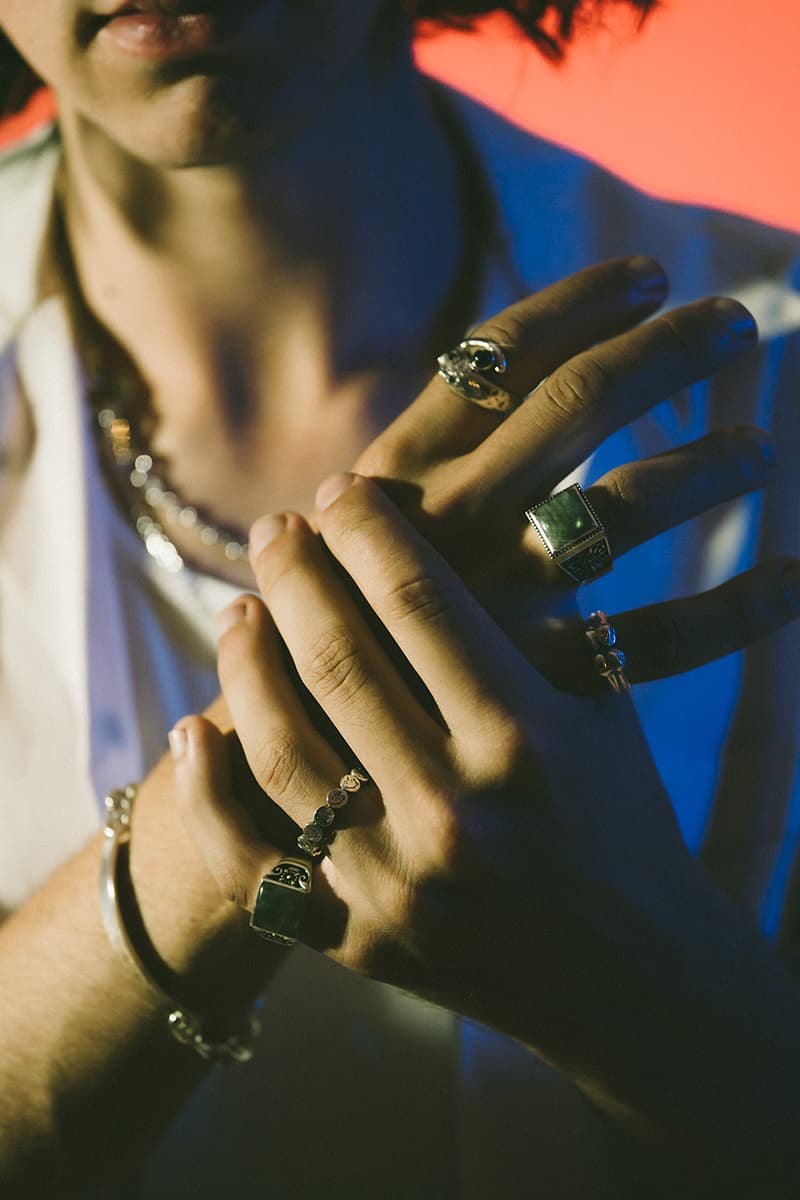 MAPLE Fall Winter 2019 Lookbook collection silver gold 925 14 nevermind signet tommy Bandana ID bracelet bone chains neacklace pendant accessories jewelry
