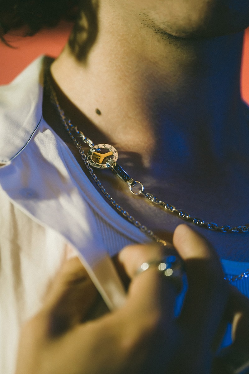 MAPLE Fall Winter 2019 Lookbook collection silver gold 925 14 nevermind signet tommy Bandana ID bracelet bone chains neacklace pendant accessories jewelry