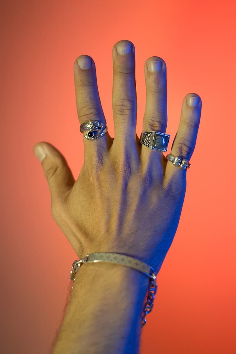 MAPLE Fall Winter 2019 Lookbook collection silver gold 925 14 nevermind signet tommy Bandana ID bracelet bone chains neacklace pendant accessories jewelry
