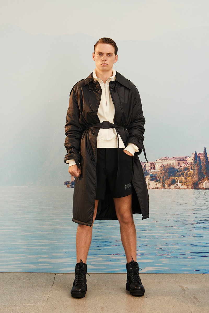 Martin Asbjørn Spring Summer 2020 SS20 Lookbook Collection Gallery Riviera Backdrop Menswear Clothing Tailoring Suits Relaxed Deconstructed Shorts Shirts Coats Bags