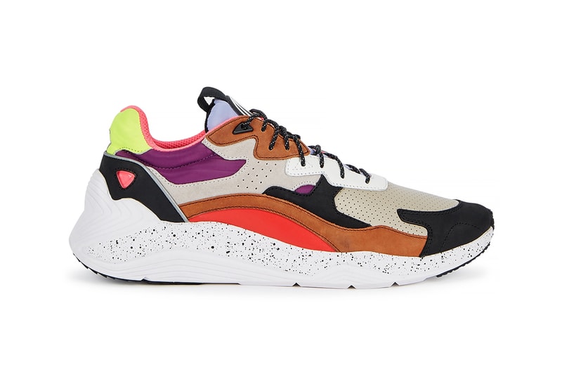mcq by alexander mcqueen daku grey purple green leather sneakers release 