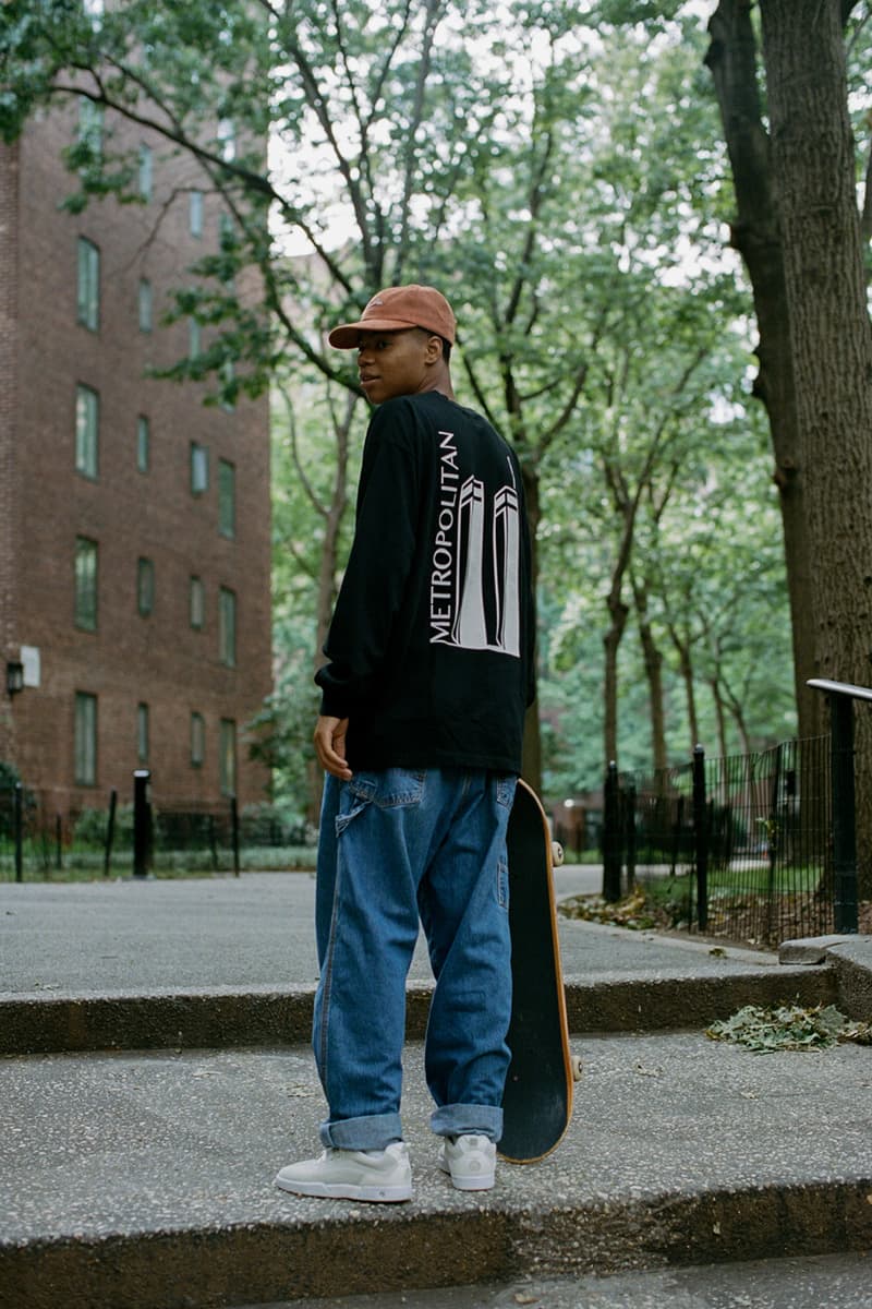 Metropolitan Third Drop of 2019 Sweatshirts Hoodies Shirts Pants Shorts Hats Statue of Liberty New York City Skyline Purple Yellow Black Gray White