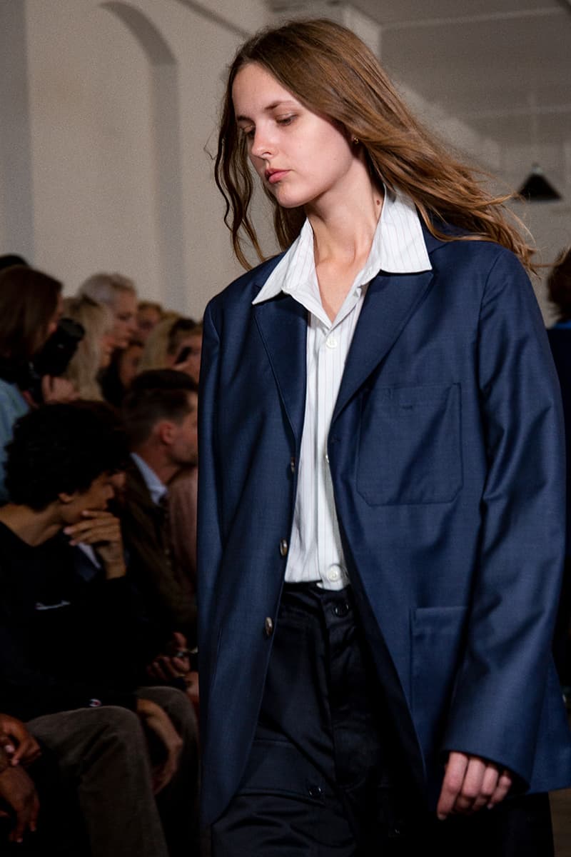 mfpen Spring Summer 2020 SS20 Runway Copenhagen Fashion Week Collection Images Report Winter Spring Transition Scandinavia Knitwear Coats Shirts Tailoring