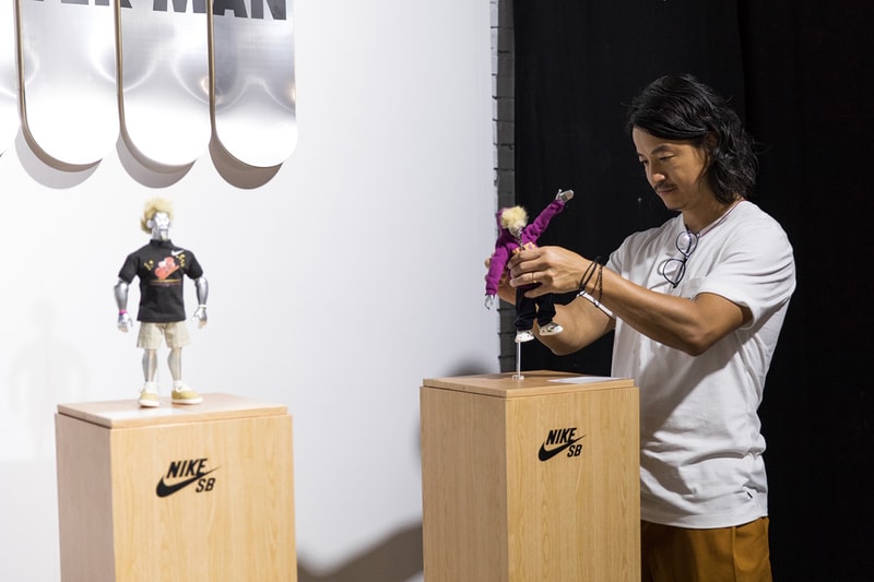 Michael Lau Nike SB Blazer Low Salvator Michael Tribute Sandy Bodecker Sneaker Launch Remember the Silver Man Shanghai