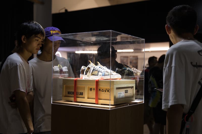 Michael Lau Nike SB Blazer Low Salvator Michael Tribute Sandy Bodecker Sneaker Launch Remember the Silver Man Shanghai