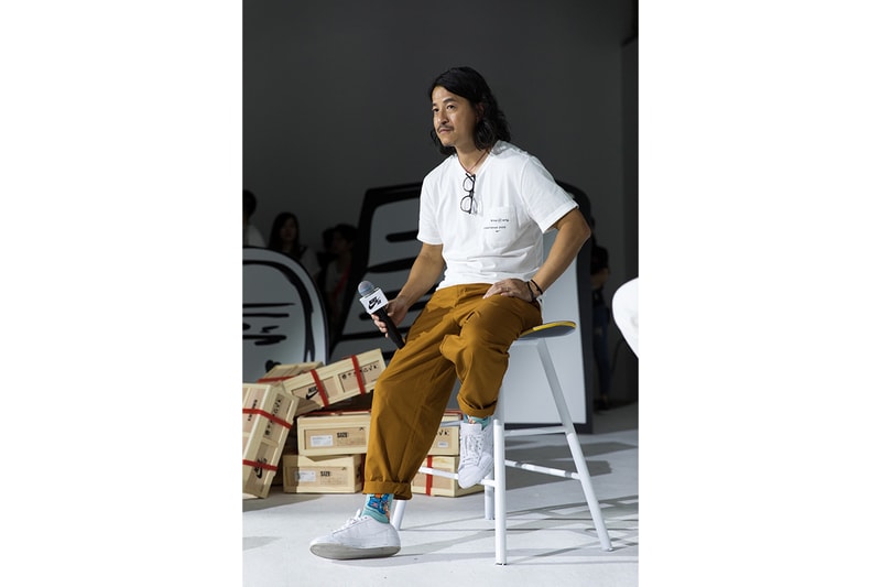 Michael Lau Nike SB Blazer Low Salvator Michael Tribute Sandy Bodecker Sneaker Launch Remember the Silver Man Shanghai