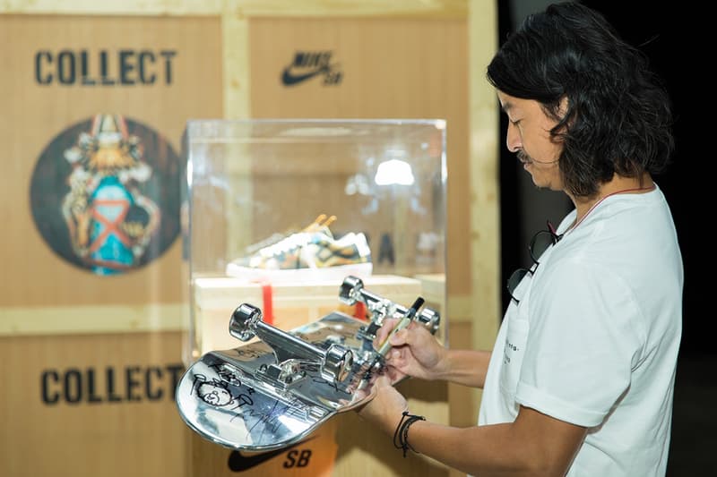 Michael Lau Nike SB Blazer Low Salvator Michael Tribute Sandy Bodecker Sneaker Launch Remember the Silver Man Shanghai