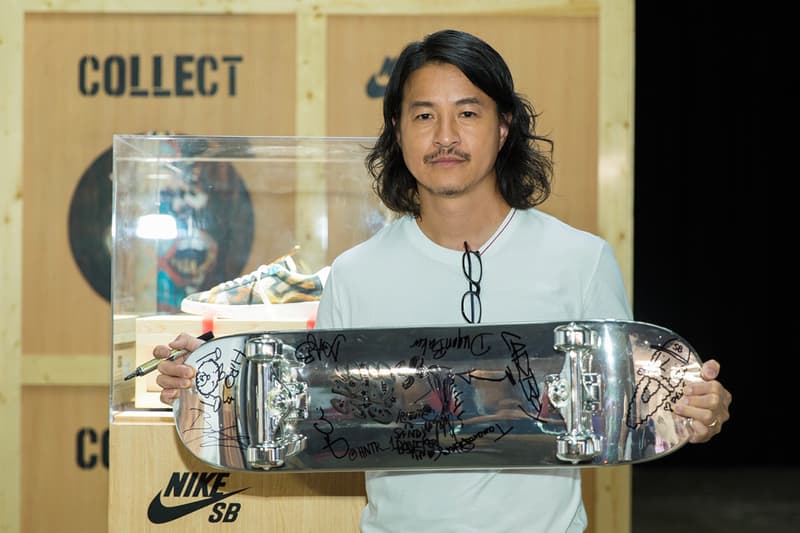 Michael Lau Nike SB Blazer Low Salvator Michael Tribute Sandy Bodecker Sneaker Launch Remember the Silver Man Shanghai