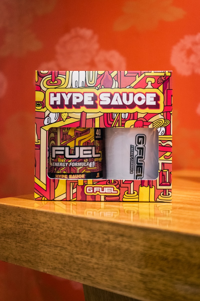 Mike Perry x G FUEL Debut HYPESAUCE Flavor strawberry lemonade art cartoon