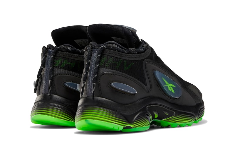MISBHV Reebok Black Daytona DMX Black Green Poland Polish Natalia Maczek thomas wirski retro sneaker footwear lime neon zipper translucent eva outsole 2000