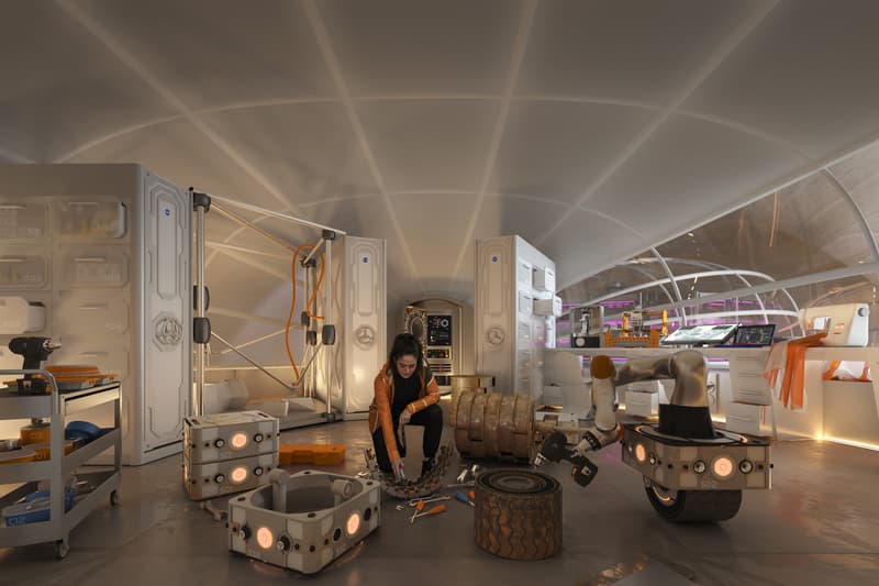 design museum moving to mars exhibition hassell studio