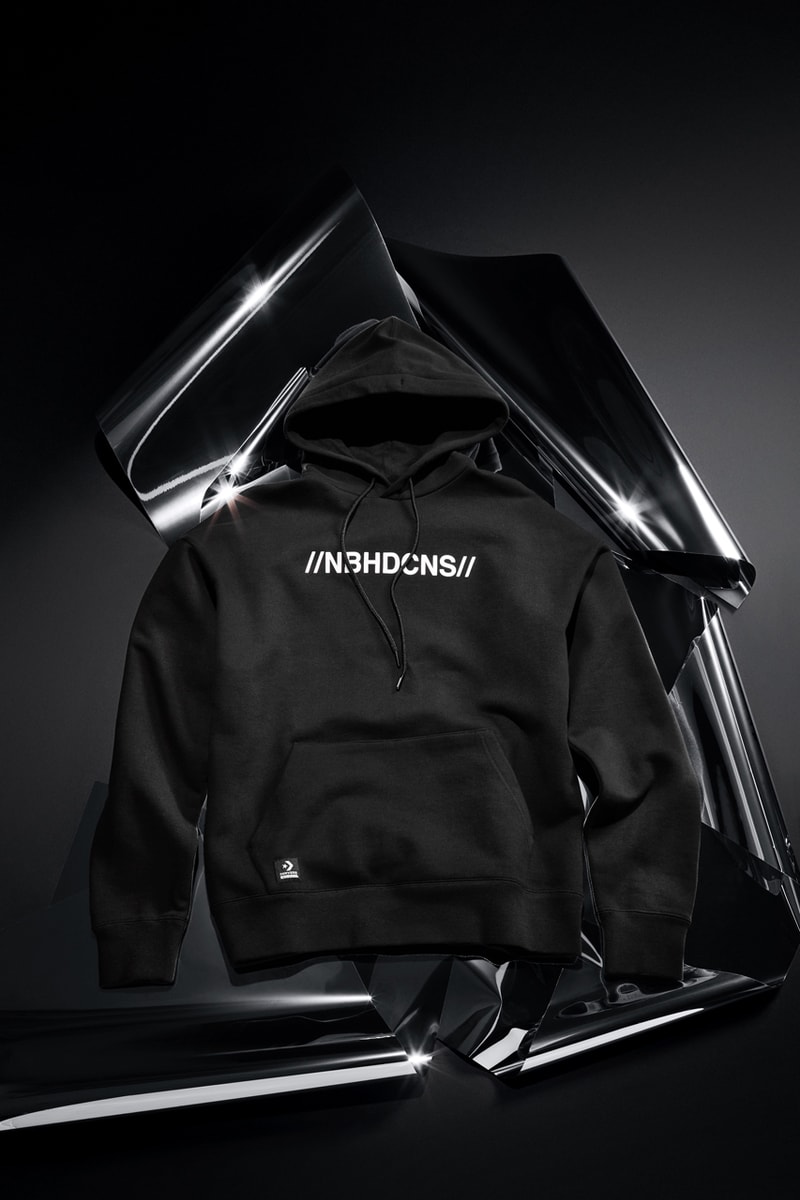 Takizawa Shinsuke Neighborhood Converse Motorcycle Blacked Out All Star Chuck 70 Jack Purcell Coach Jacket taylor collaboration collection apparel clothing fw19 fall winter 2019