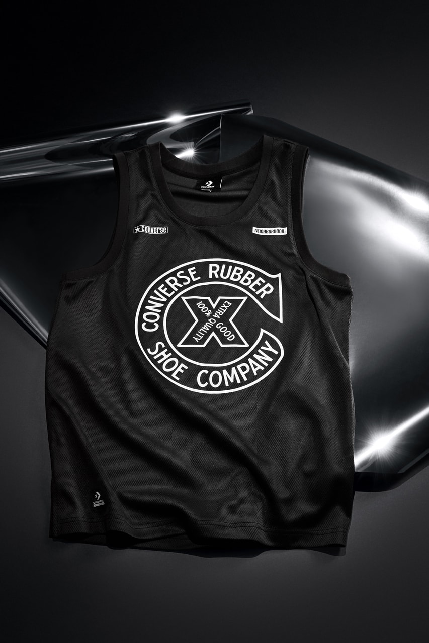 Takizawa Shinsuke Neighborhood Converse Motorcycle Blacked Out All Star Chuck 70 Jack Purcell Coach Jacket taylor collaboration collection apparel clothing fw19 fall winter 2019