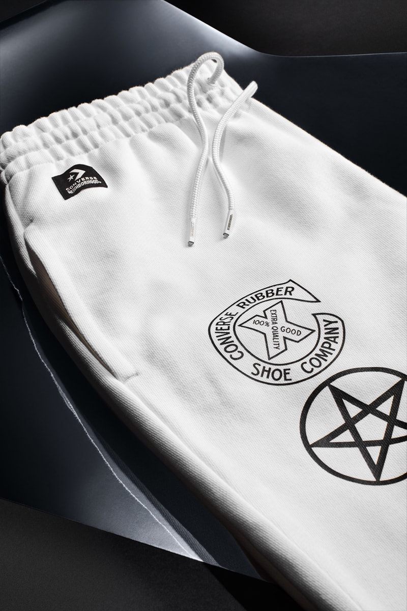 Takizawa Shinsuke Neighborhood Converse Motorcycle Blacked Out All Star Chuck 70 Jack Purcell Coach Jacket taylor collaboration collection apparel clothing fw19 fall winter 2019